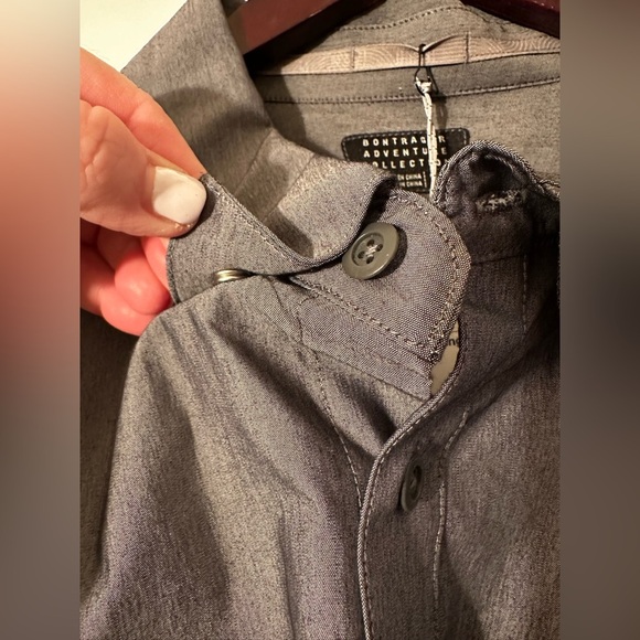 BONTRAGER ADVENTURE COLLECTION Cycling Gray Chambray XL Contrast Cuffs Semi Fit - Picture 13 of 16